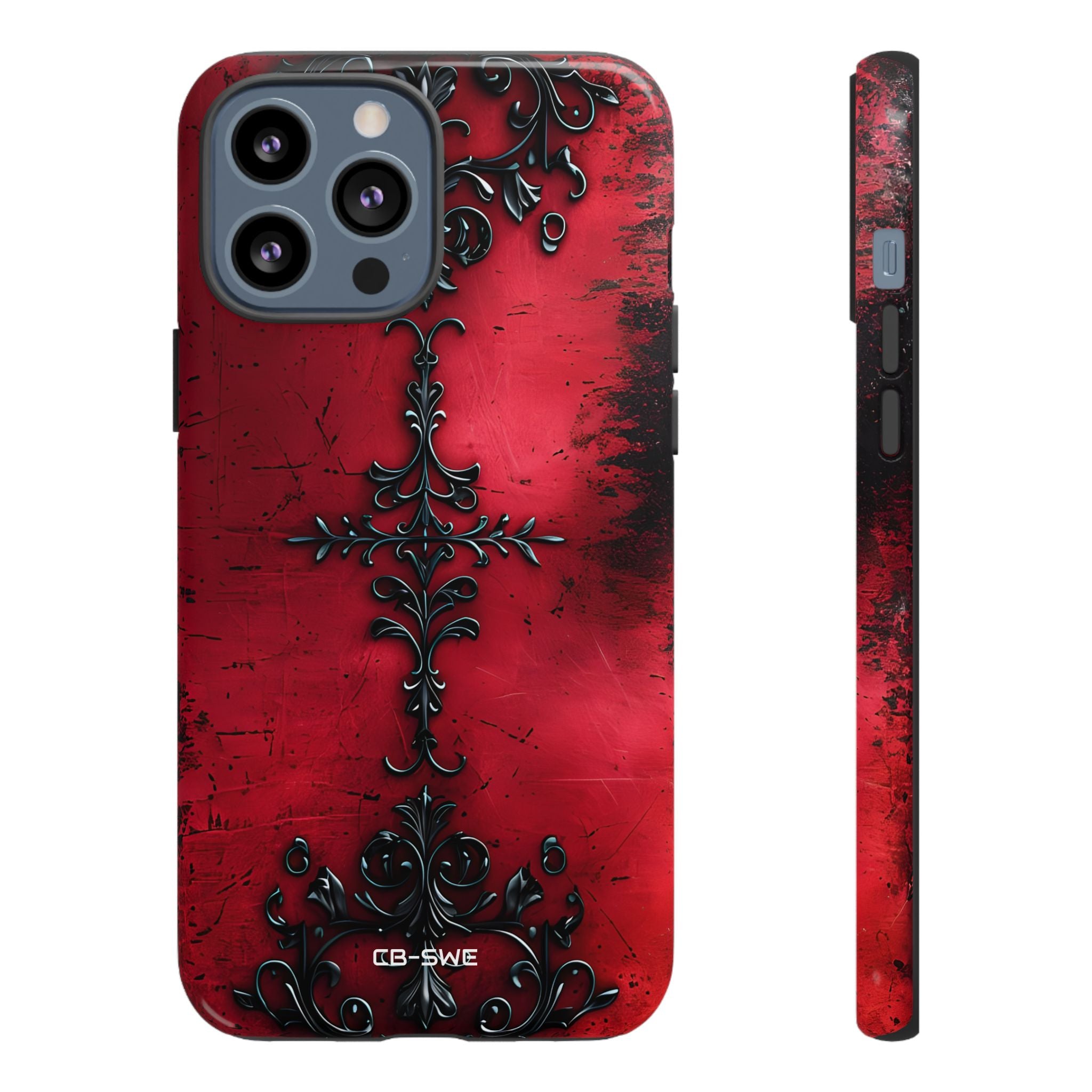 Gothic Crimson Emblem - iPhone Case