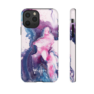 Blue & Pink Art - Protective Phone Case