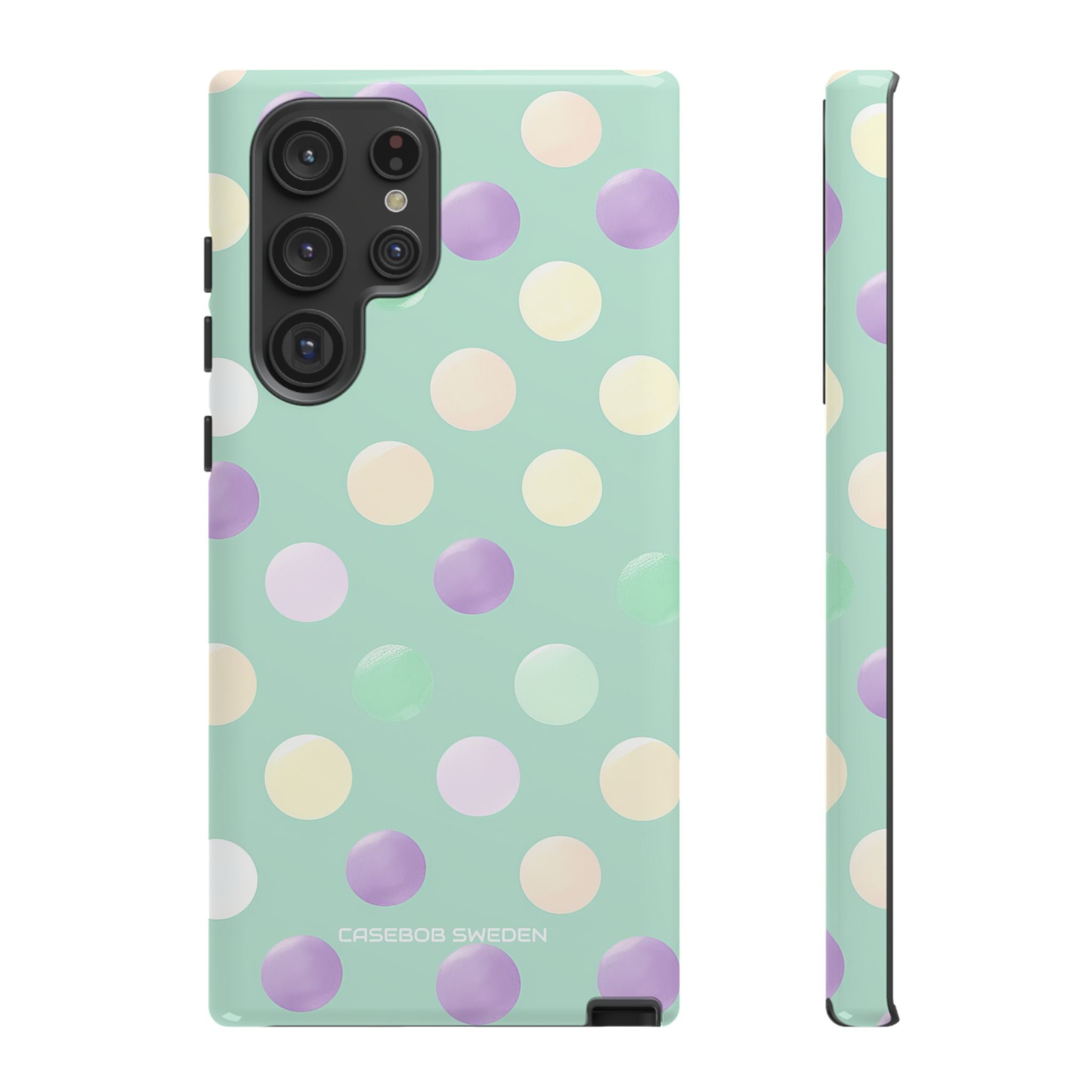 Pastel Polka Dots - Tough Samsung S22 Phone Case