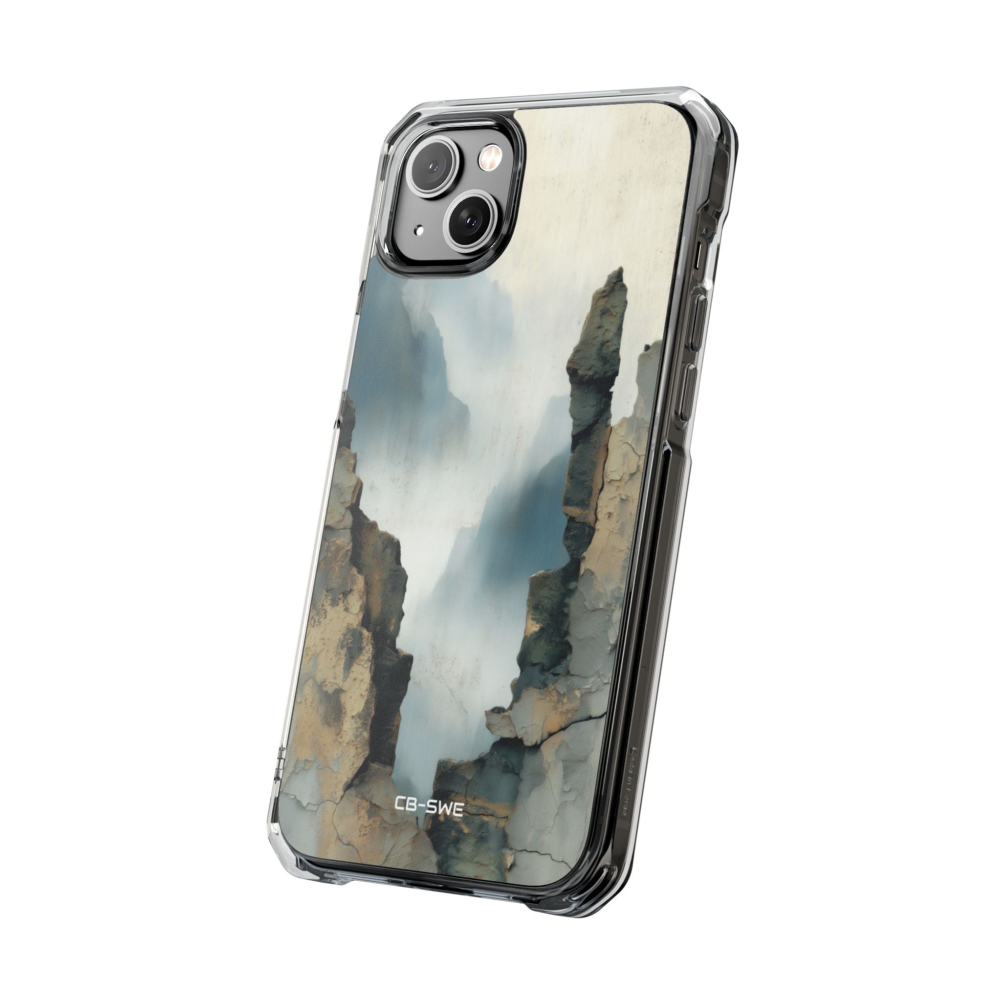 Cracks Frame Serenity iPhone Case - Impact