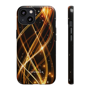 Golden Lines - Protective Phone Case