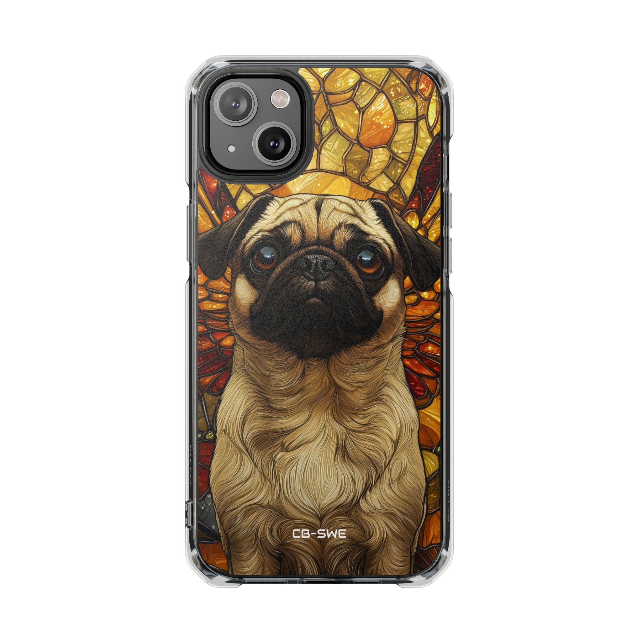 Pug Soars Brightly iPhone Case - Impact