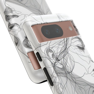 Ethereal Contours | Protective Phone Case for Google Pixel