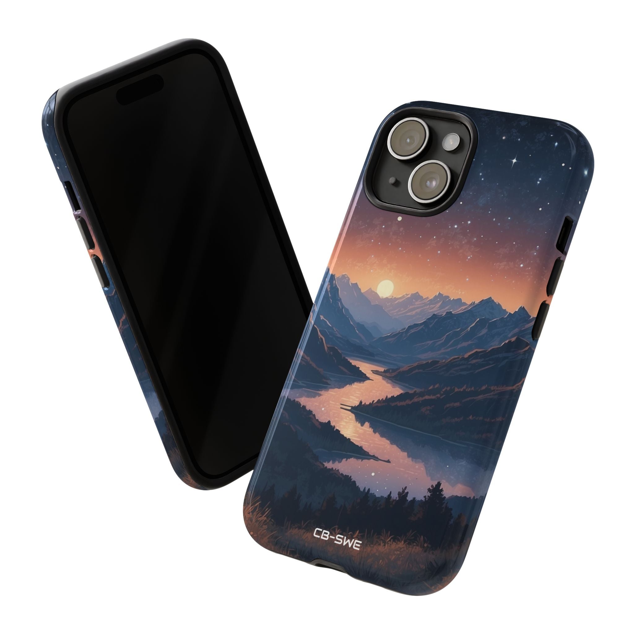Mountains Embrace Light - iPhone Case