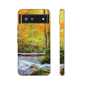 Autumn wild forest - Protective Phone Case