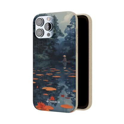 Tranquil Lotus Serenity | Biodegradable Phone Case