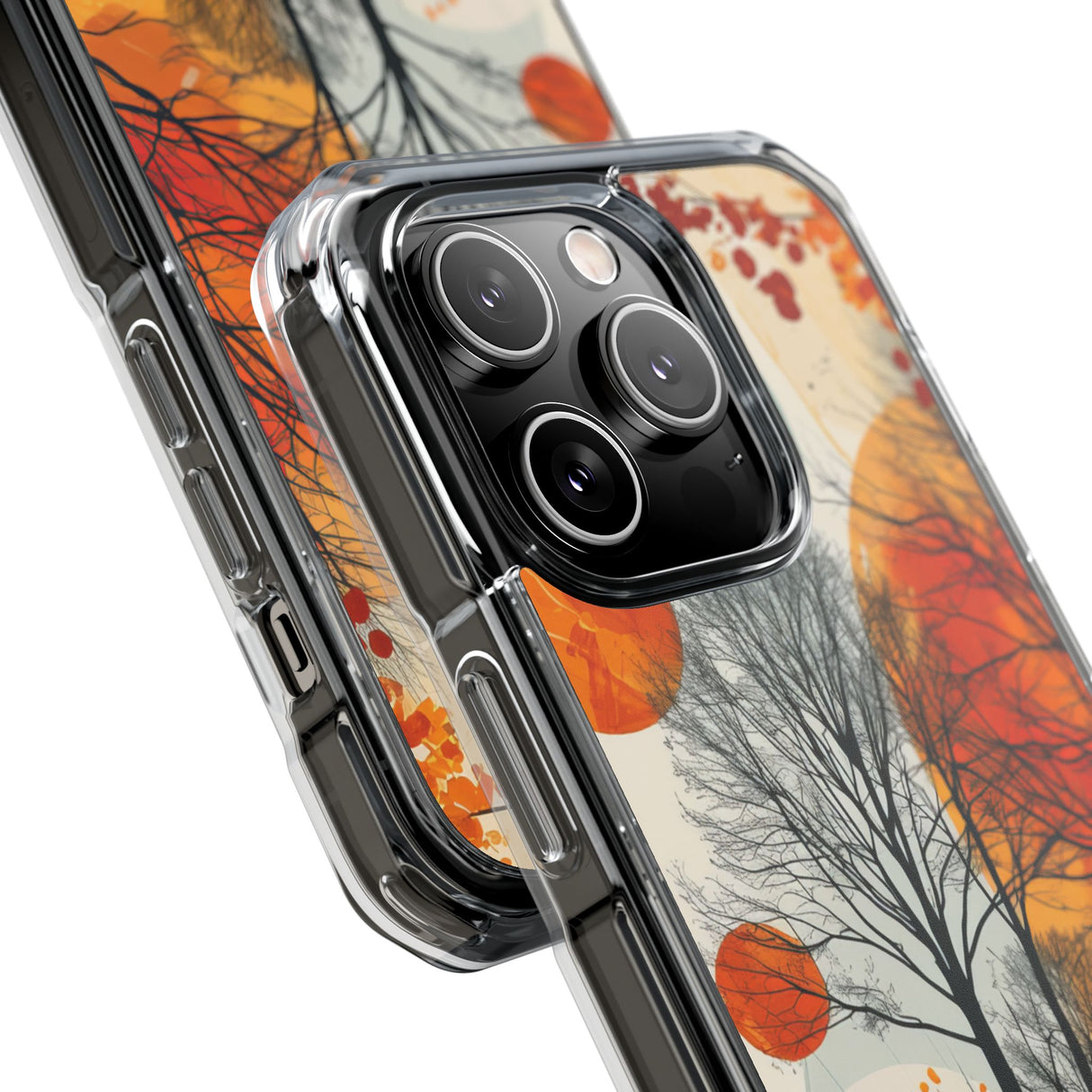 Autumnal Tranquility - Phone Case for iPhone (Clear Impact - Magnetic)