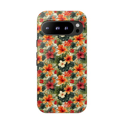 Tropical Blooms Flourish - Google Pixel Case