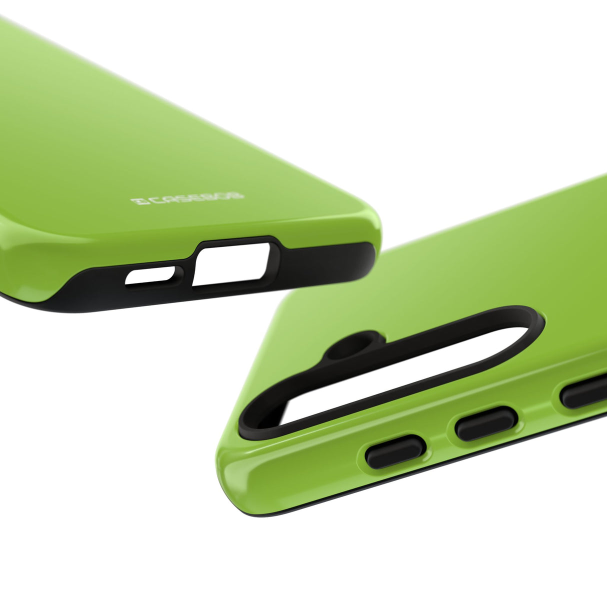 Lime Green Minimalist Canvas - For Samsung S24