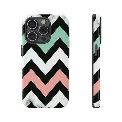 Chevron Shapes - Protective Phone Case