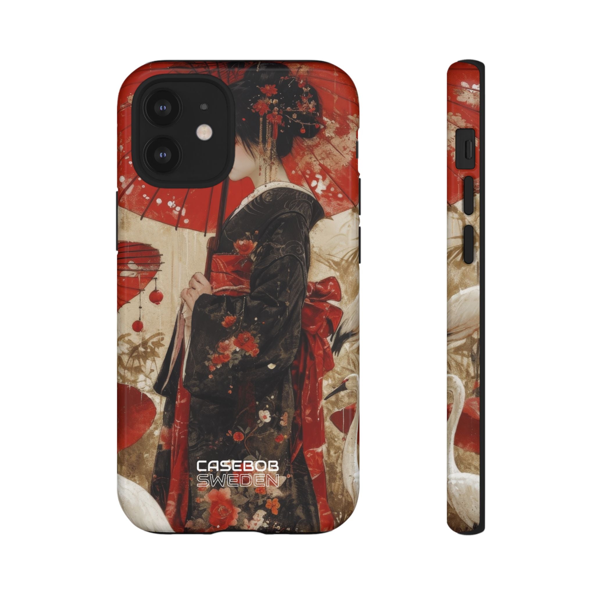 Scarlet Crane Dreams iPhone 12 - Tough