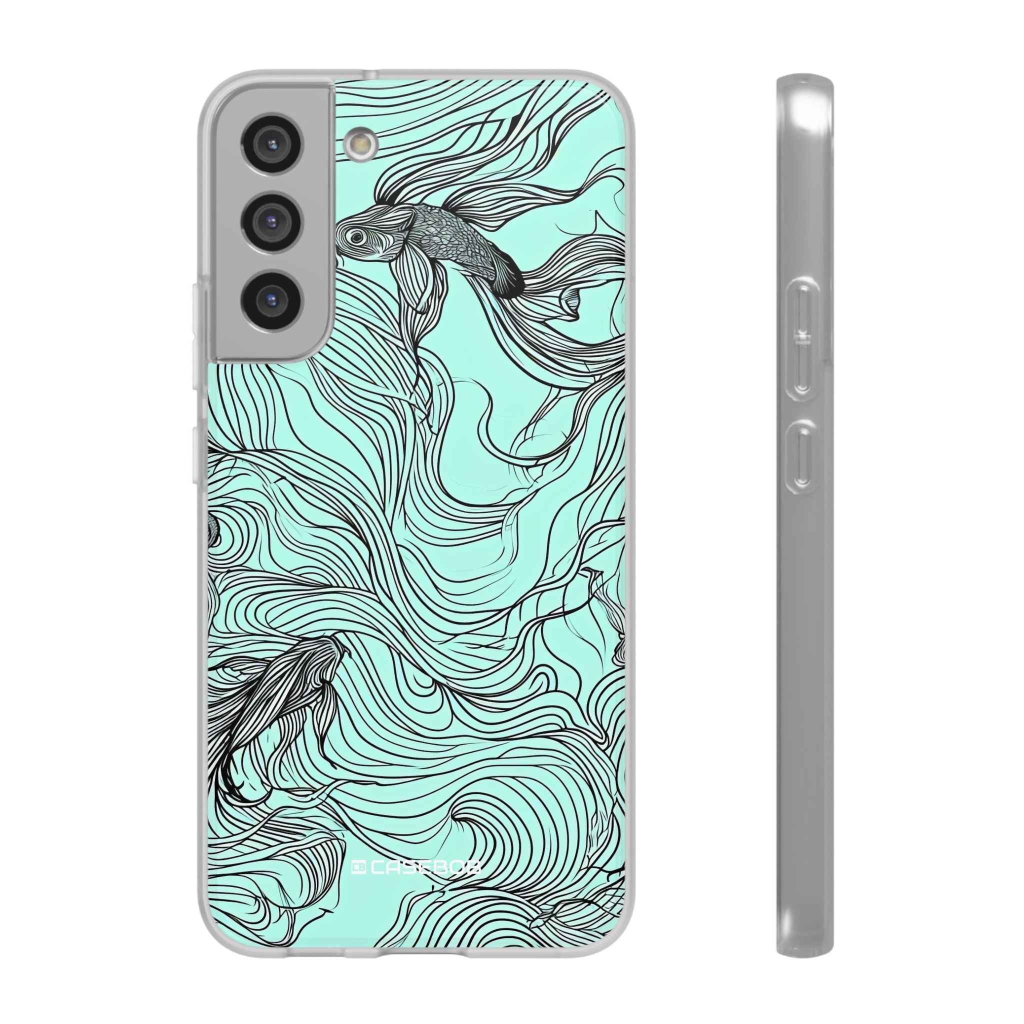 Aqua Serenity | Flexible Phone Case for Samsung Galaxy