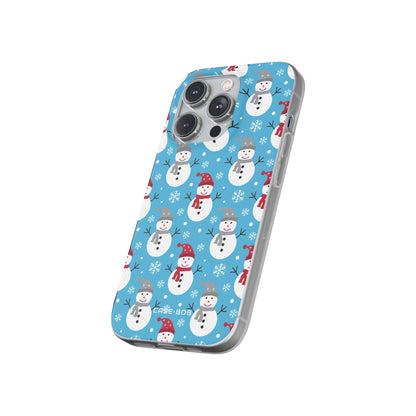Snowman Parade iPhone 14 Pro Case - Soft