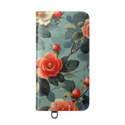 Pink Camellia - Samsung S24 Plus Case - Wallet