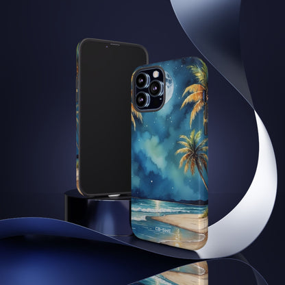 Moonlight Kisses Waves - iPhone Case