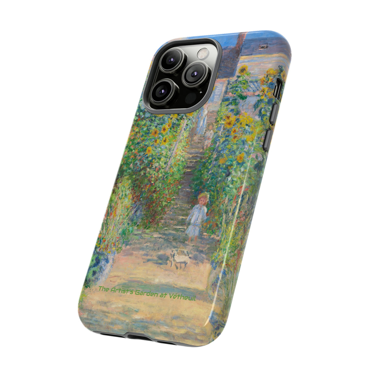 The Artist's Garden at Vétheuil - Protective Phone Case