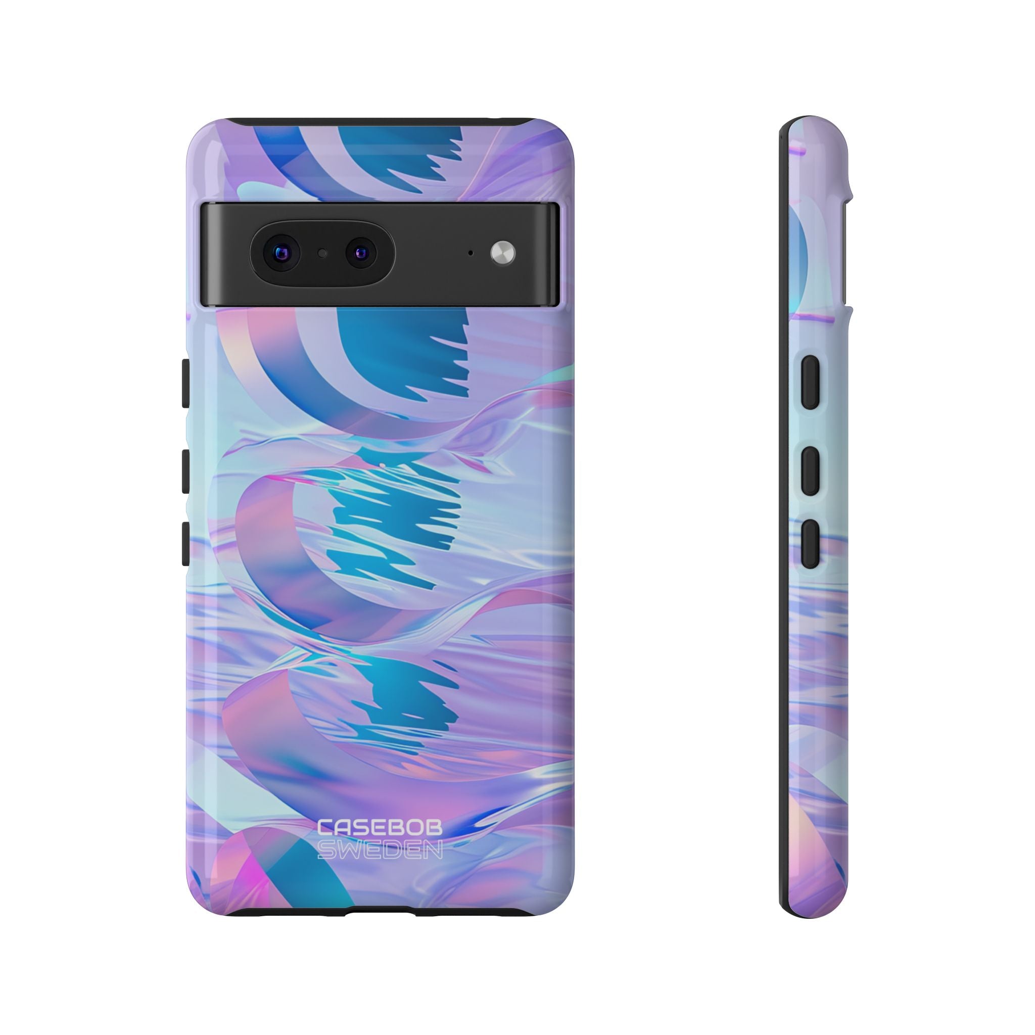 Iridescent Flowing Waves Google Pixel 7 - Tough
