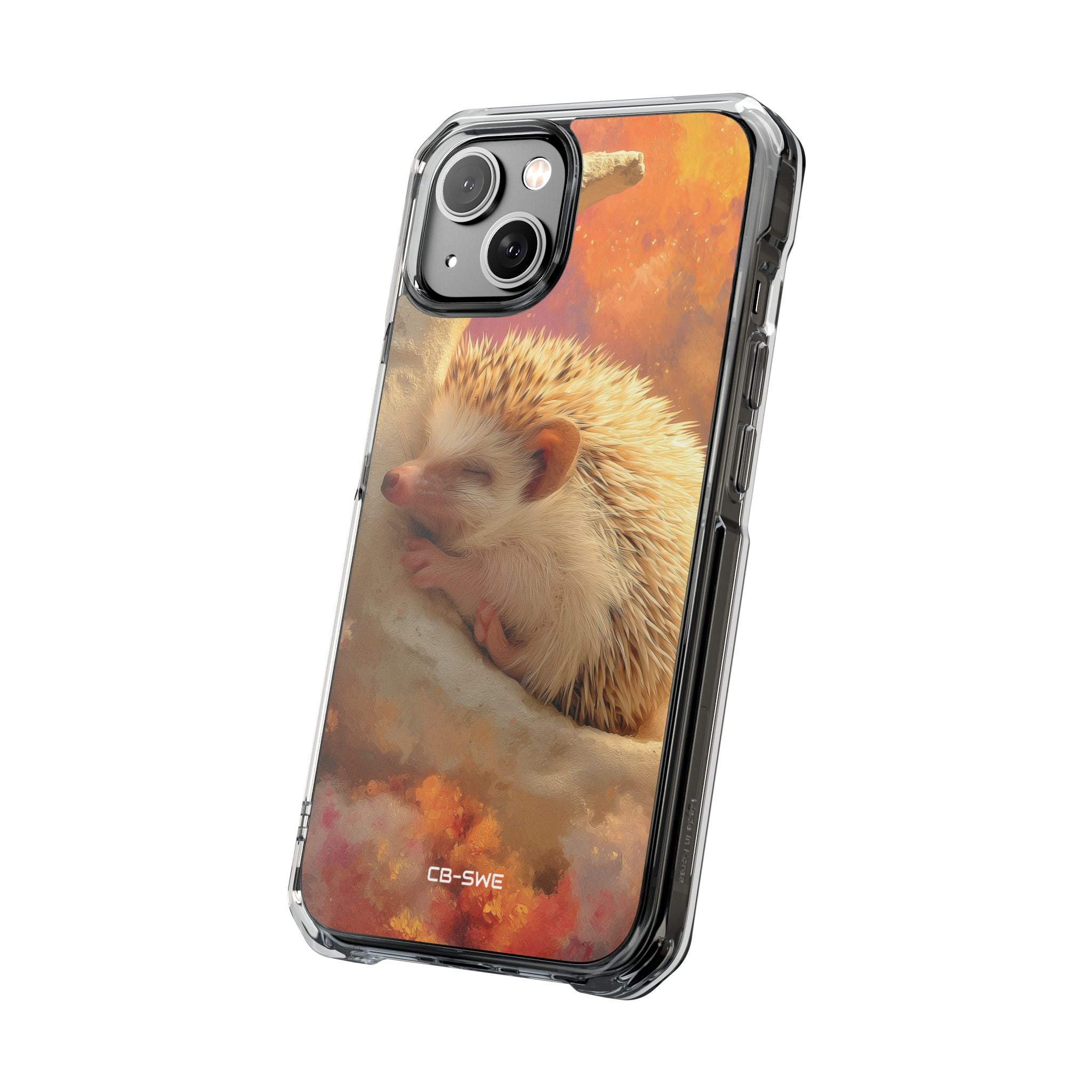 Hedgehog Rests Dreaming iPhone Case - Impact