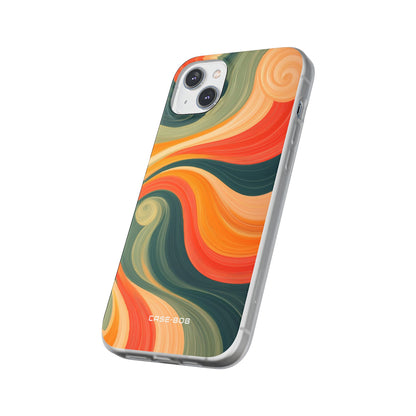 Swirling Ember iPhone 14 Plus Case - Soft