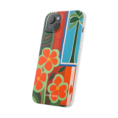 Orange Blossom Burst iPhone 15 Plus Case - Soft