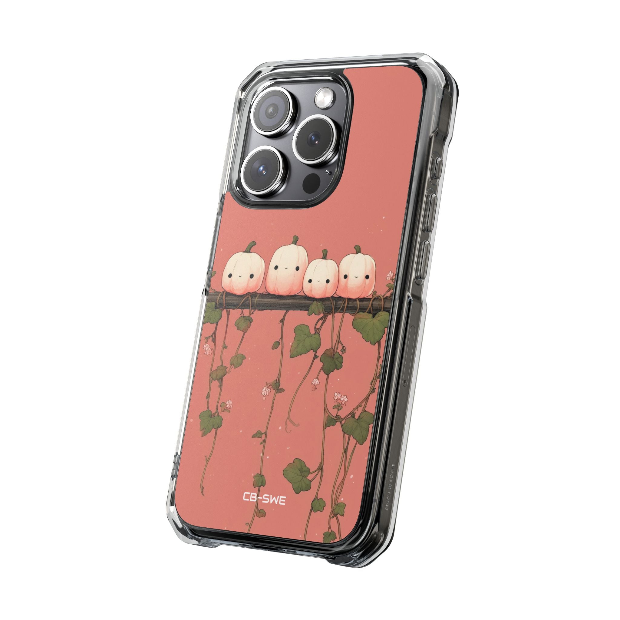 Pumpkins Greet Vines iPhone Case - Impact