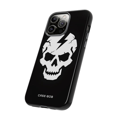 Lightning Skull iPhone 14 Pro Max Case - Tough