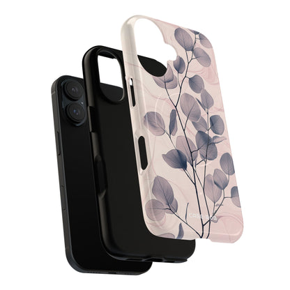 Veined Leaf Whisper iPhone 16 Case - Tough+