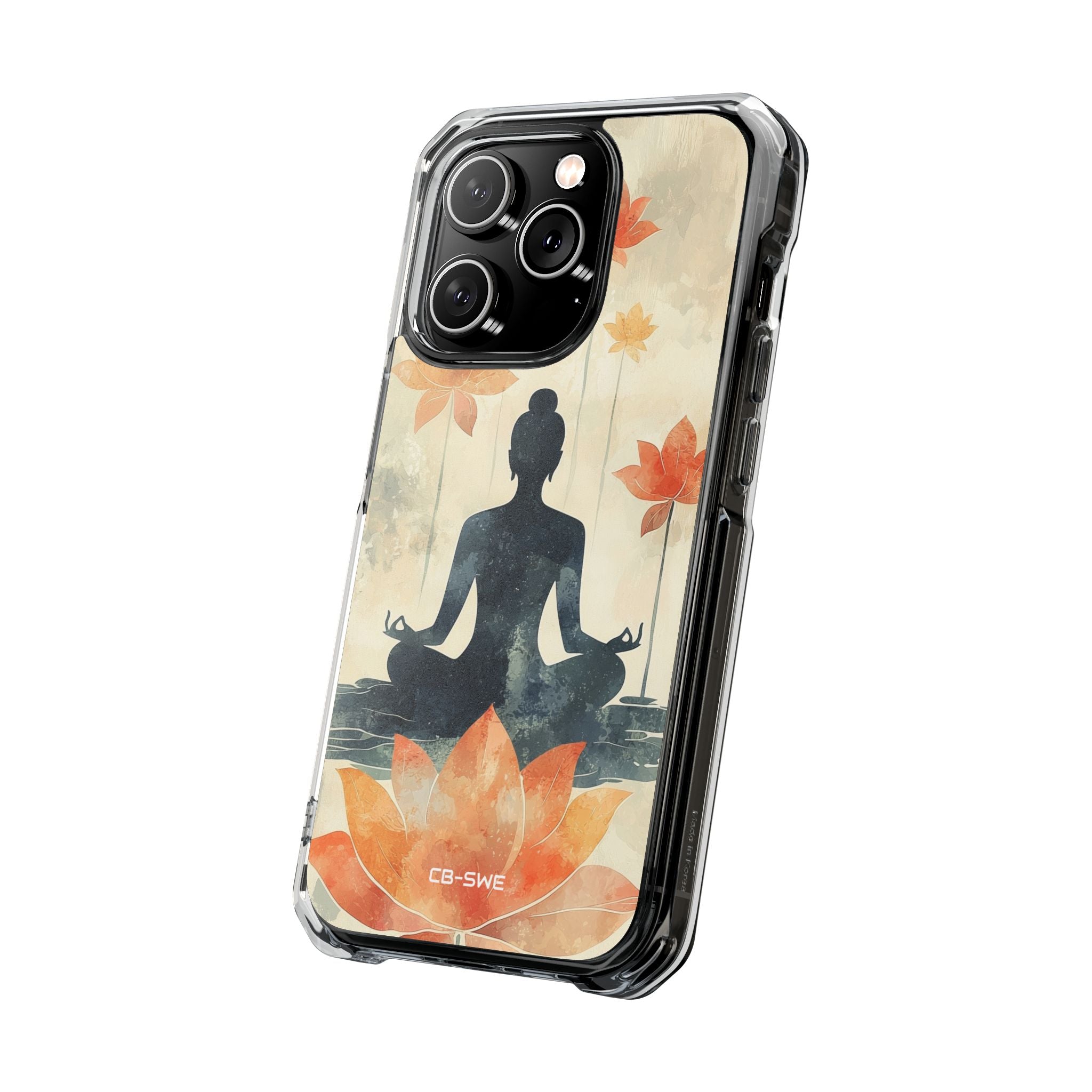 Lotus Blooms Surround iPhone Case - Impact
