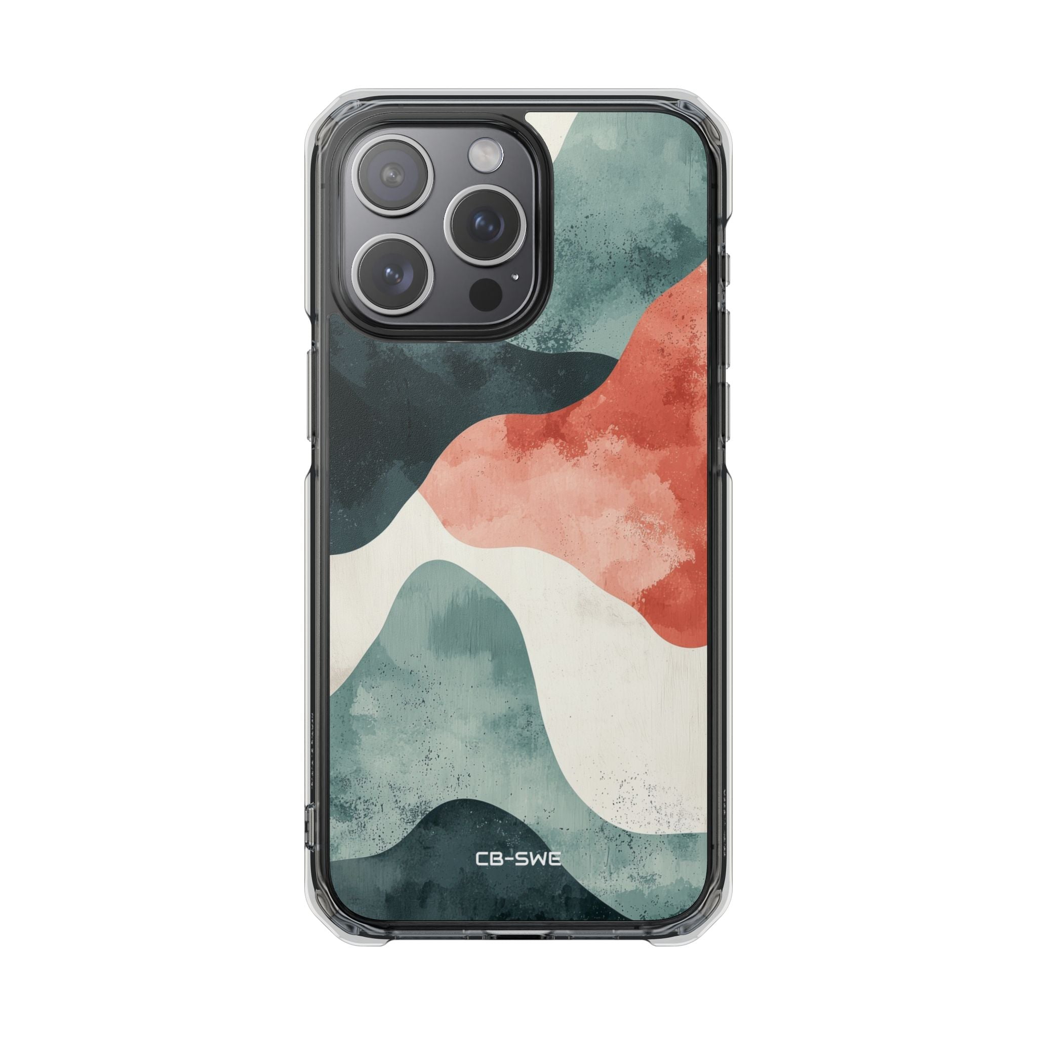 Fluid Shapes Emerge iPhone Case - Impact