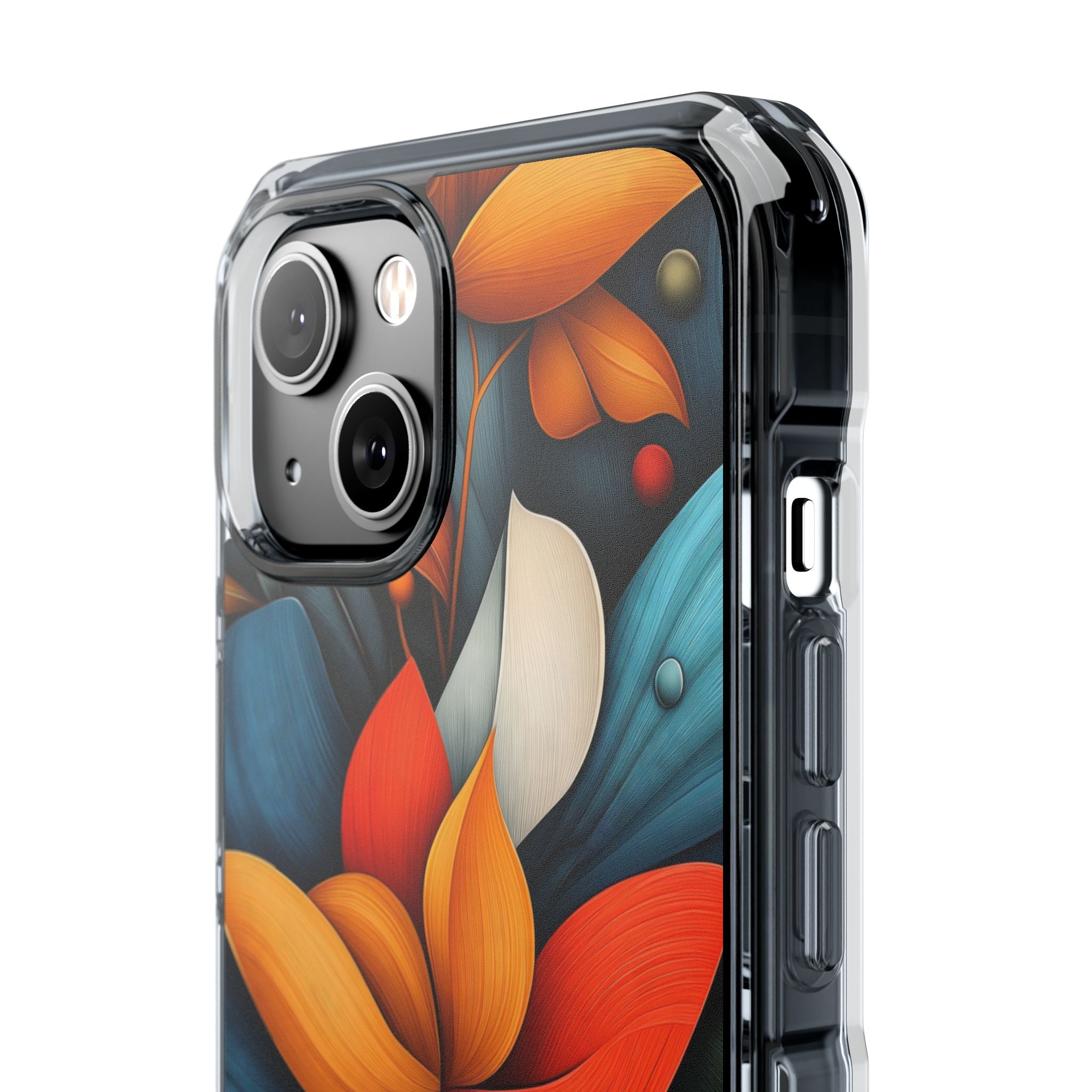 Vibrant Floral Harmony iPhone Case - Impact