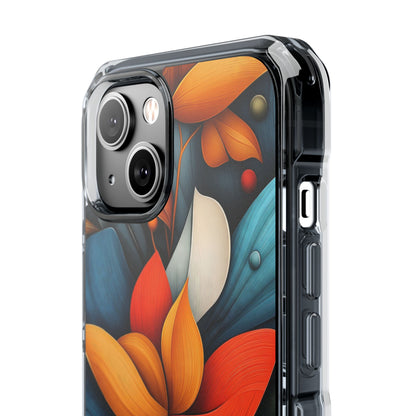Vibrant Floral Harmony iPhone Case - Impact