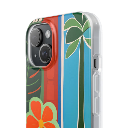 Orange Blossom Burst iPhone 15 Case - Soft