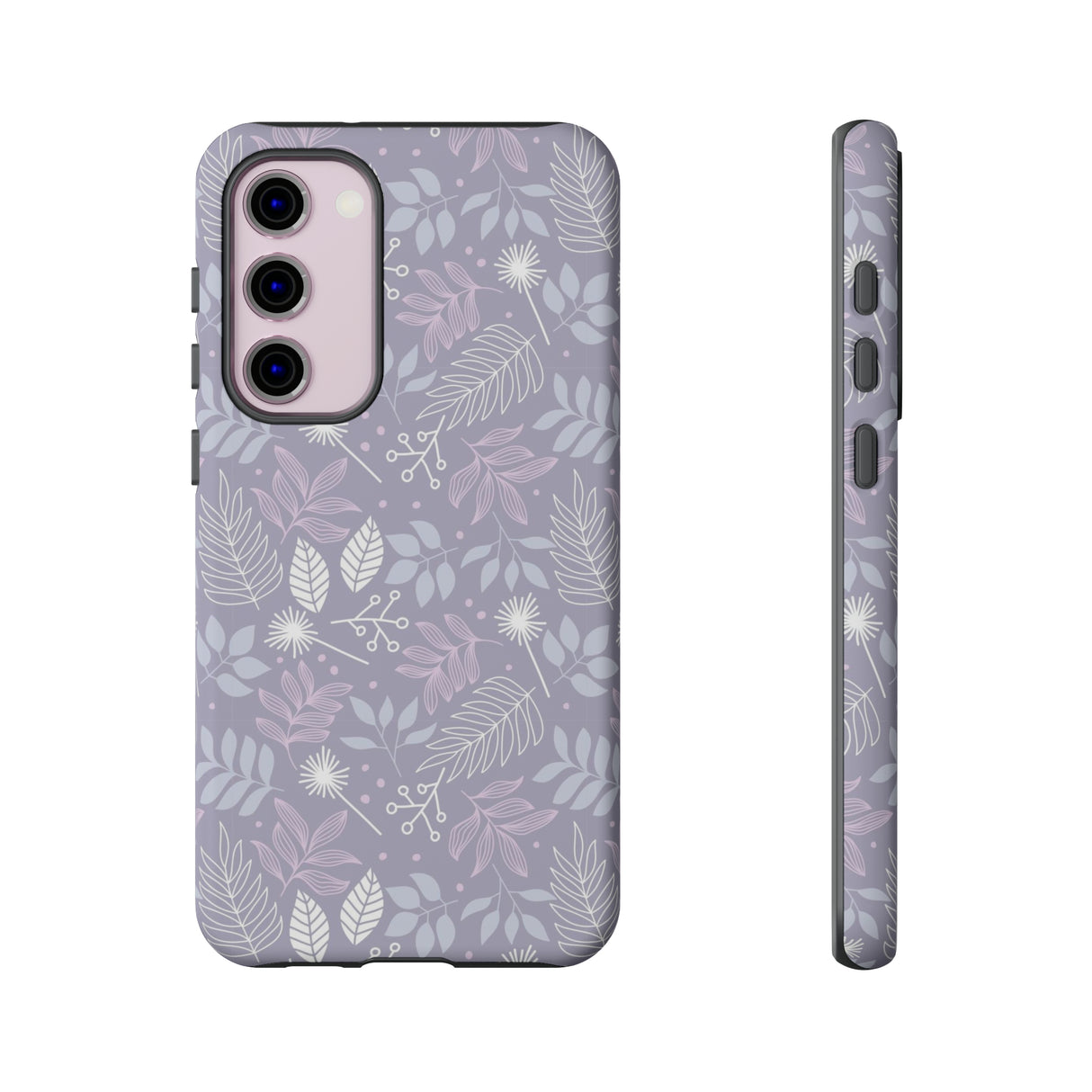 Purple Mona Leaf - Protective Phone Case