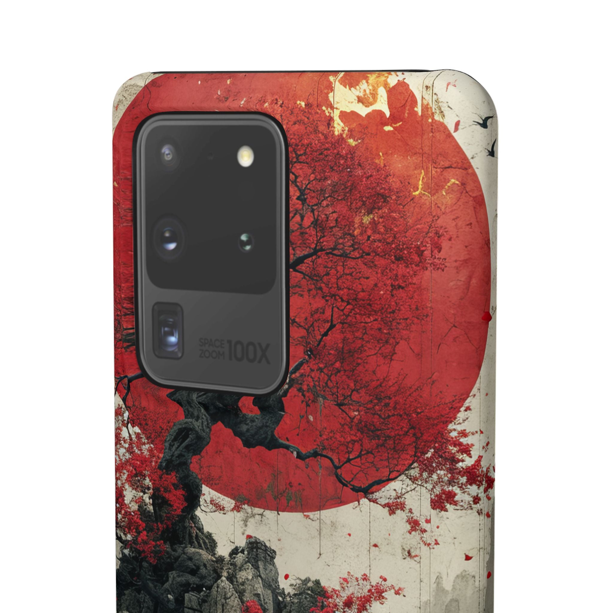 Zen Serenity in Red Harmony Samsung S20 - Slim Phone Case