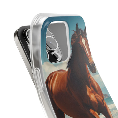 Blazing Horse iPhone 16 Pro Max Case - Soft