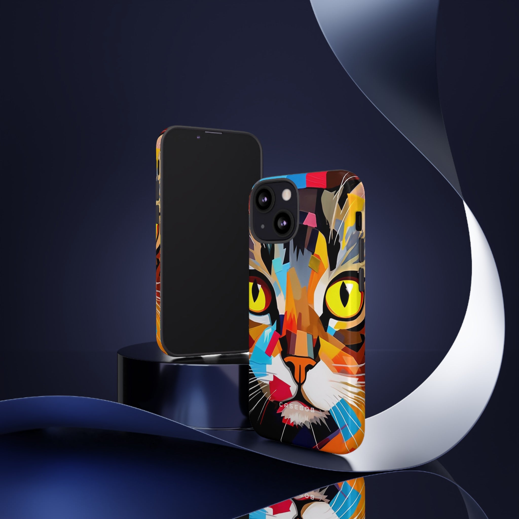 Abstract Kitty Palette - Protective Phone Case