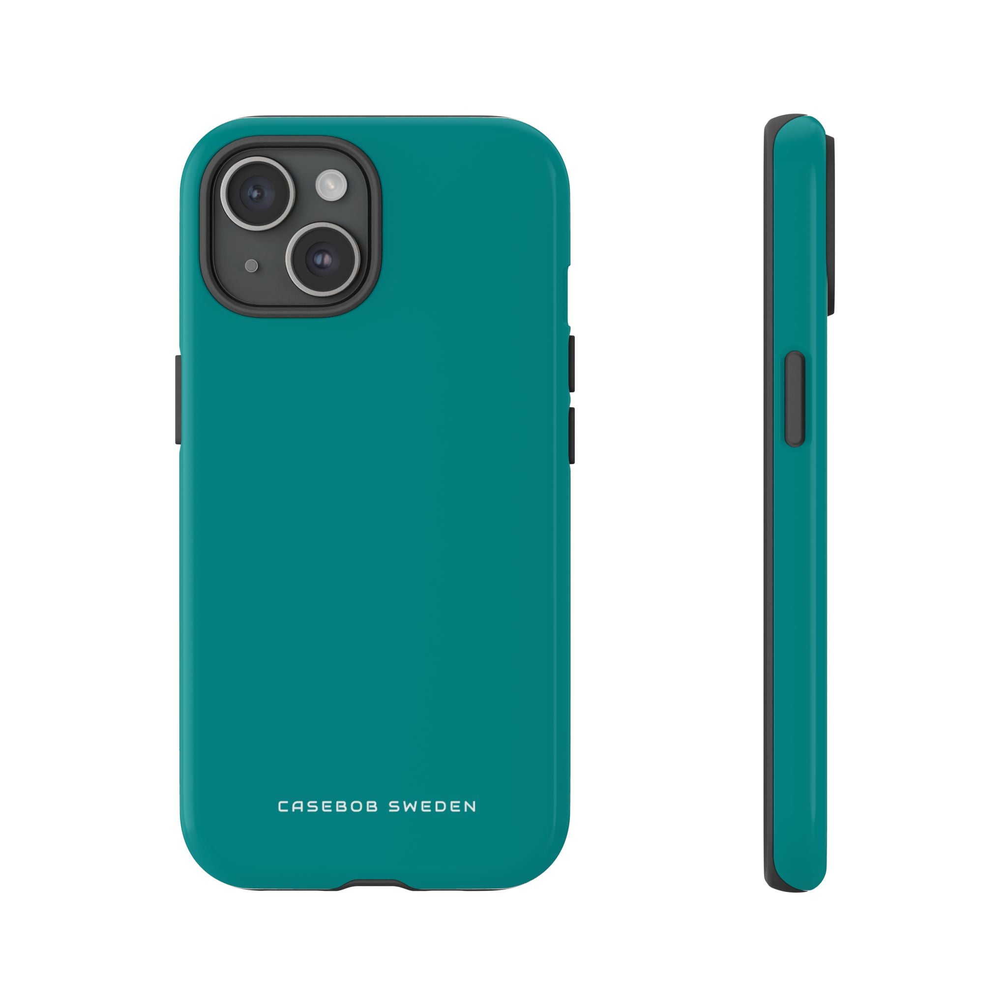 Dark Cyan iPhone 15 - Tough Phone Case