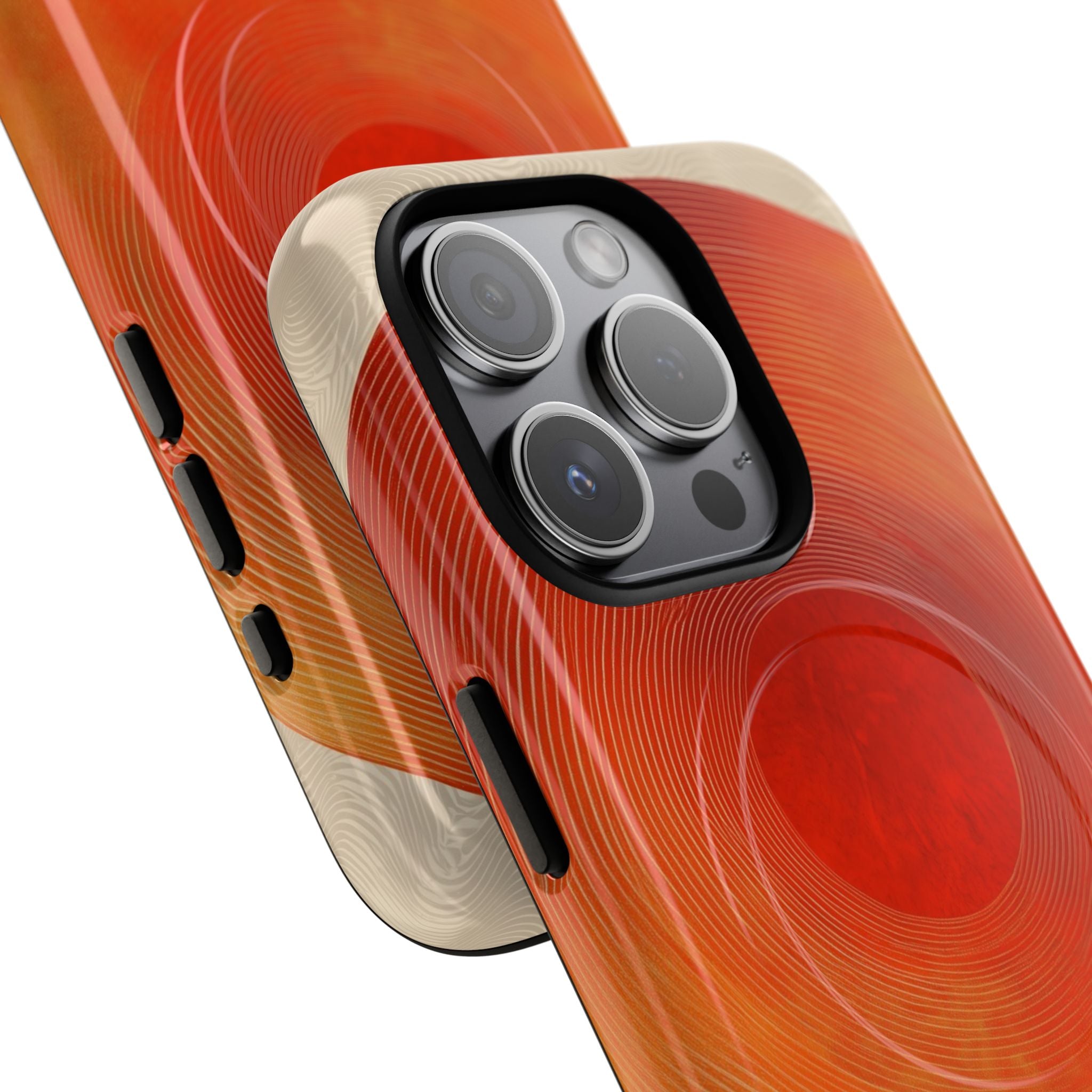 Sunburst Swirl iPhone 15 Pro Case - Tough+