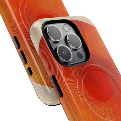 Sunburst Swirl iPhone 15 Pro Case - Tough+