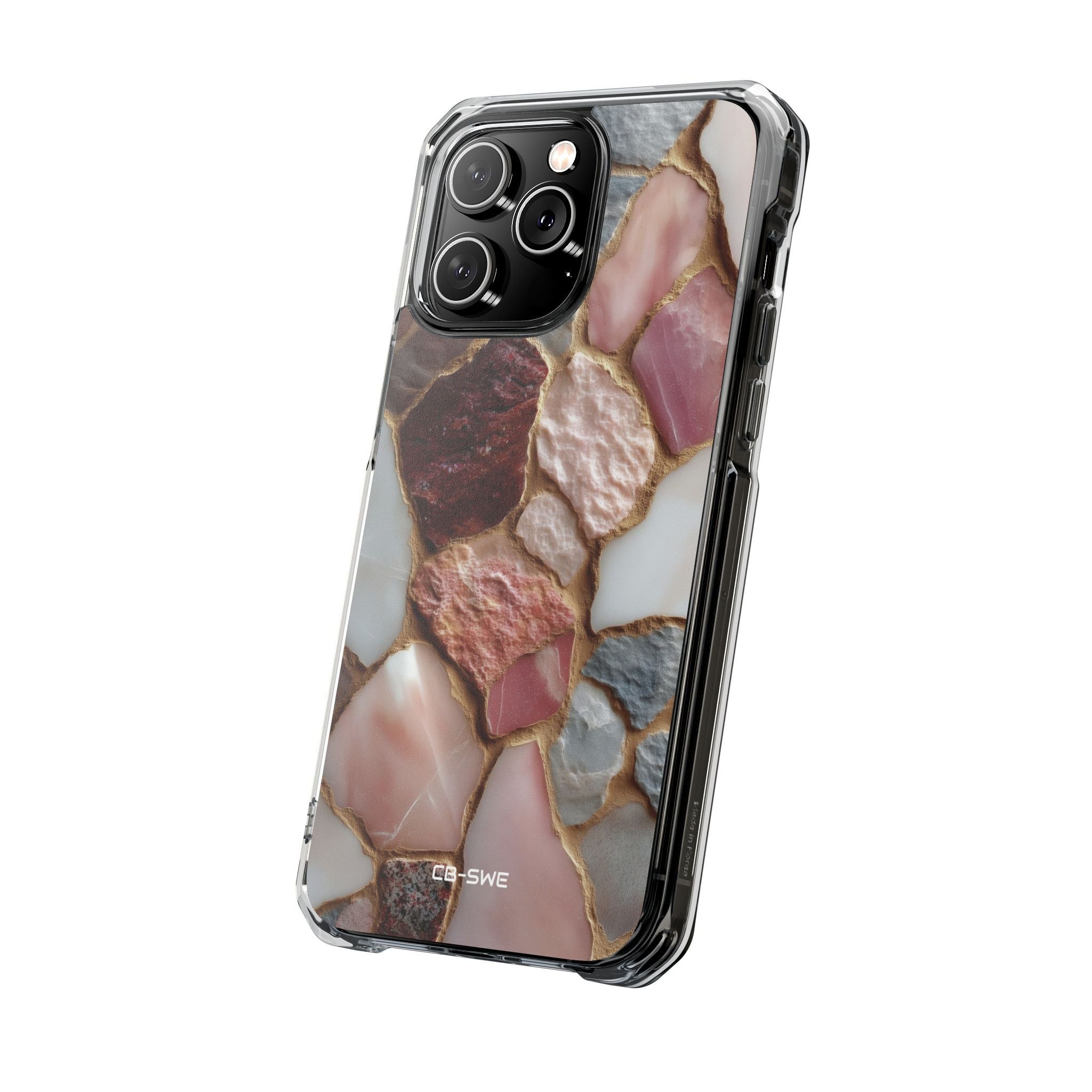 Textured Stones Dance iPhone Case - Impact