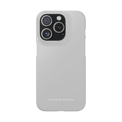 Light Gray iPhone 15 - Slim Phone Case