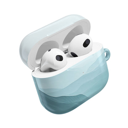 Teal Ridge Layers - AirPods Case