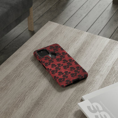 Rosemony Gothic Flower - Protective Phone Case