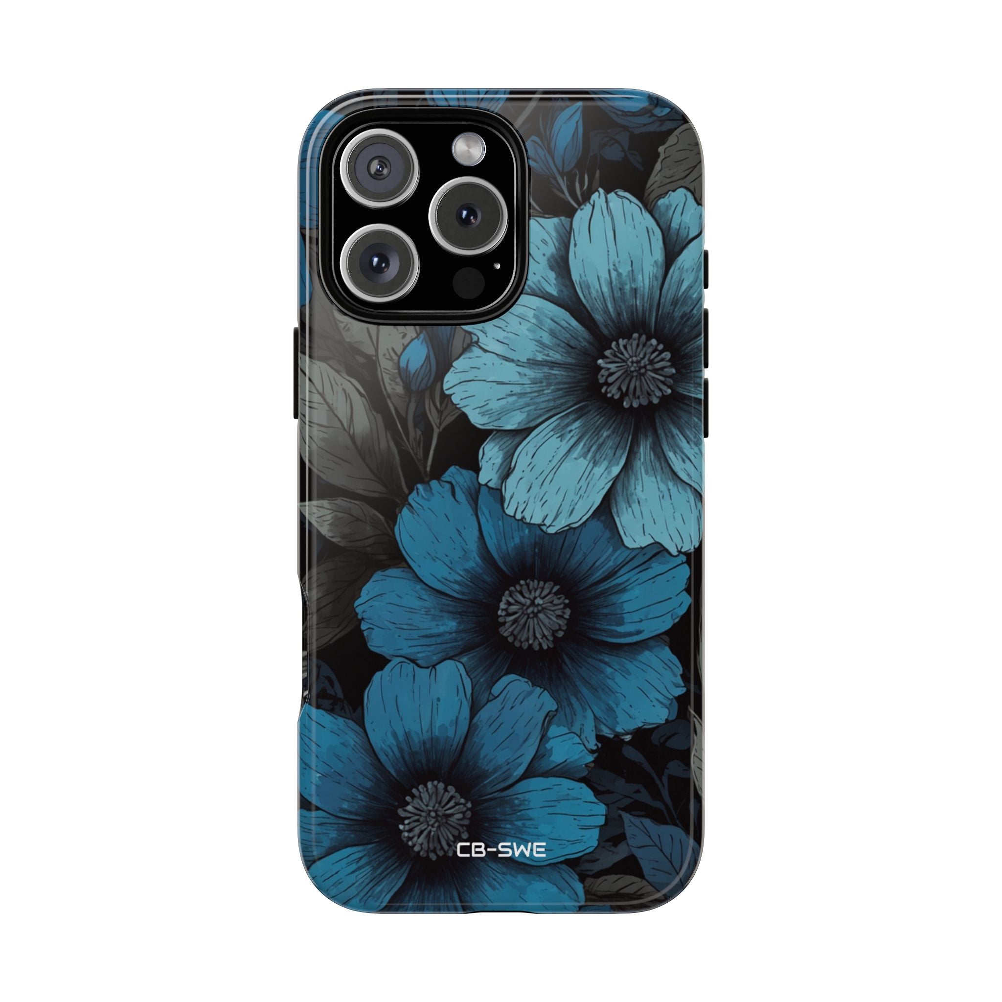 Flower Embrace Depth - iPhone Case