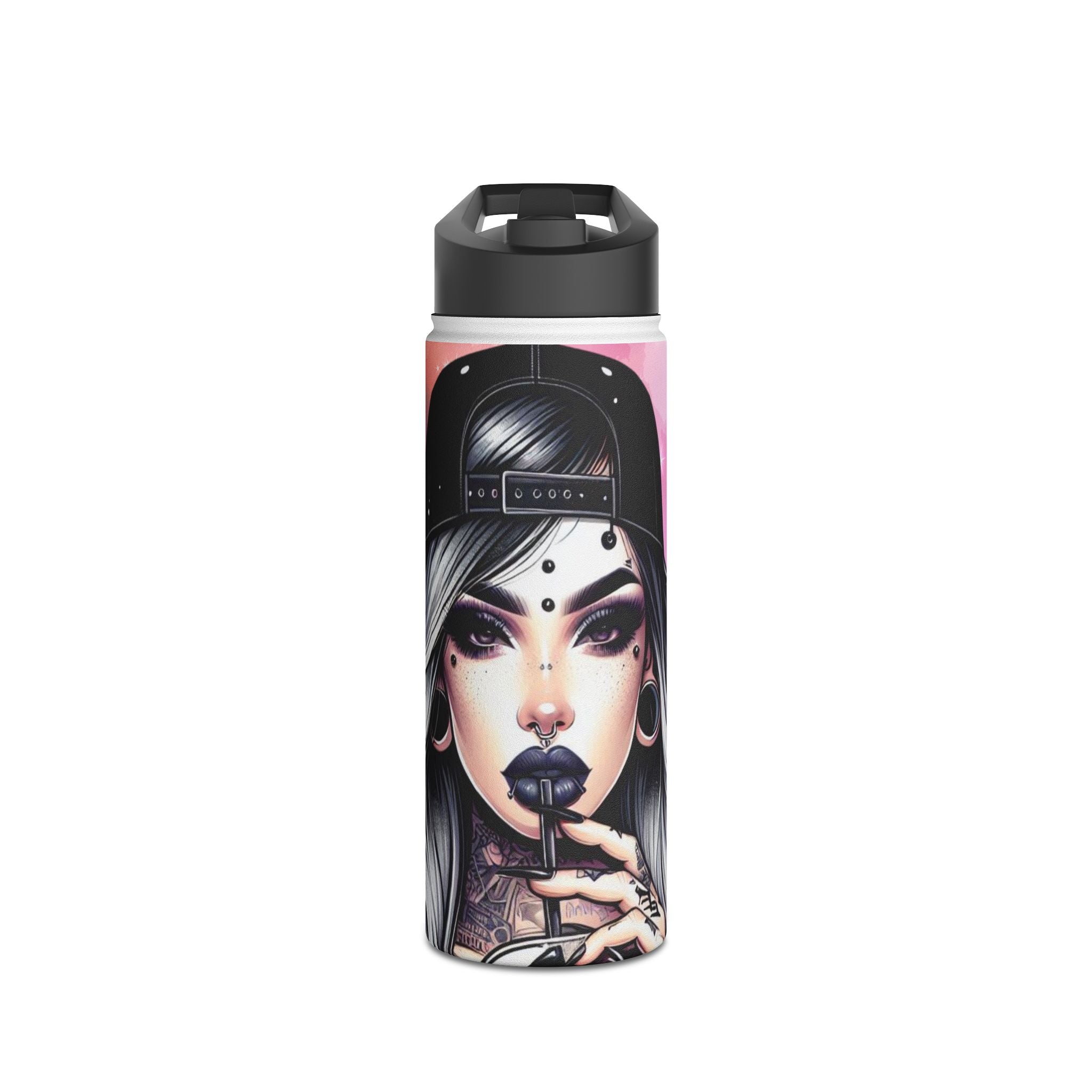 Silver Siren - Stainless Steel Water Bottle