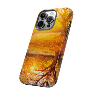 Golden Sundown - Protective Phone Case