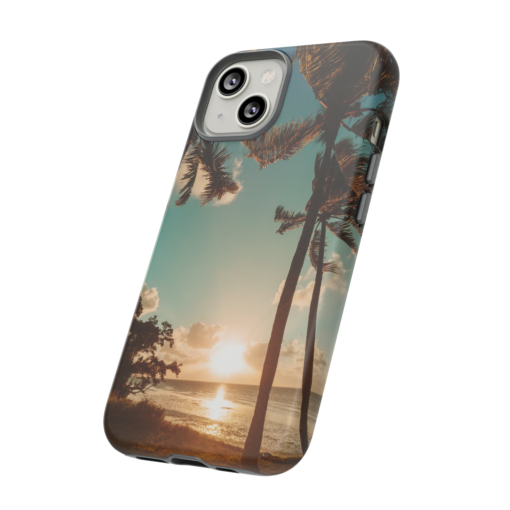 Sundown Palmtrees - Protective Phone Case