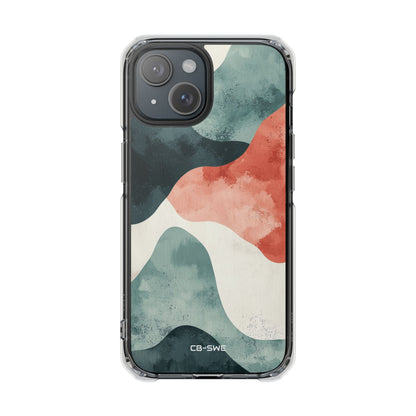Fluid Shapes Emerge iPhone Case - Impact