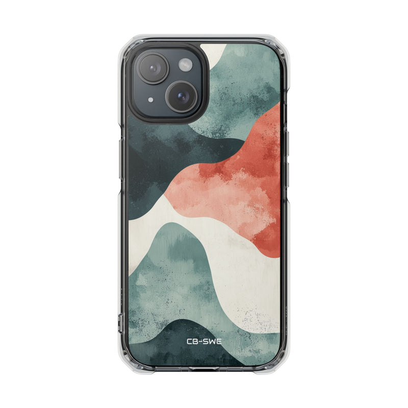 Fluid Shapes Emerge iPhone Case - Impact