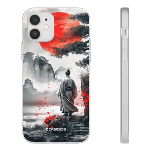 Serene Samurai Sunrise | Flexible Phone Case for iPhone